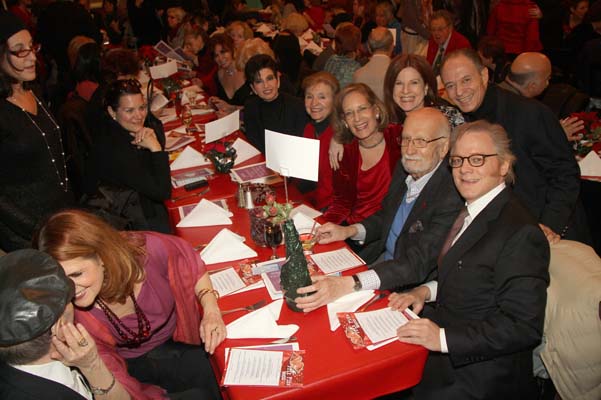 The Luigi's table, with Francis Roach, Karen Ashley, Karin Baker-Kayne and Greg, James Dybas...and more!